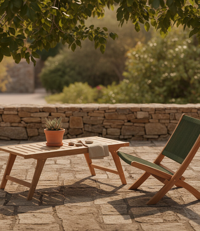 Raw Materials Amsterdam Salontafel Odin | Teakhout | Voor Buiten