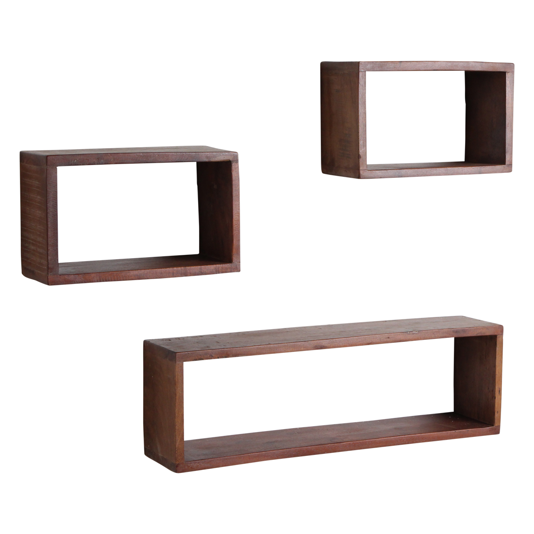 Raw Materials Amsterdam Factory Wandplank Box | Hout | 70x15x22 cm