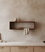 Raw Materials Amsterdam Factory Wandplank Box | Hout | 70x15x22 cm