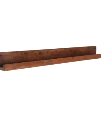 Factory wandplank - FSC-gerecycled hout - 75x8x8 cm