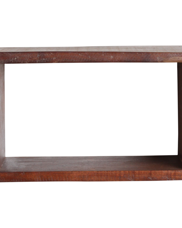 Raw Materials Amsterdam Factory Open Wandplank | Rechthoek | Hout | 70x15x22 cm