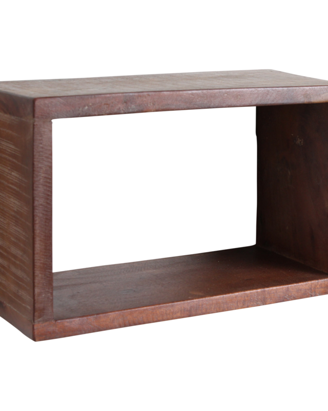 Raw Materials Amsterdam Factory Open Wandplank | Rechthoek | Hout | 70x15x22 cm