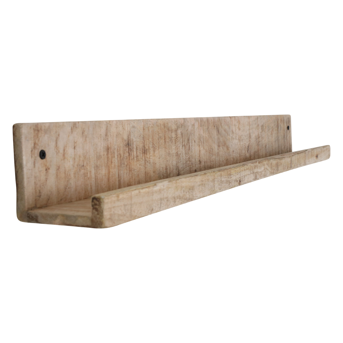 Raw Materials Amsterdam Wandplank/Fotolijstplank | Mangohout | 75x8x8 cm