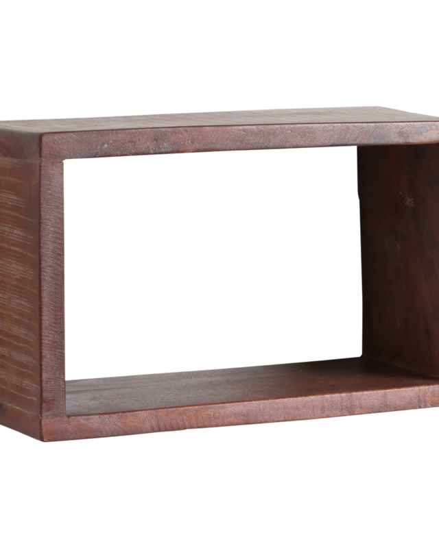 Raw Materials Amsterdam Factory Open Wandplank | Rechthoek | Hout | 70x15x22 cm