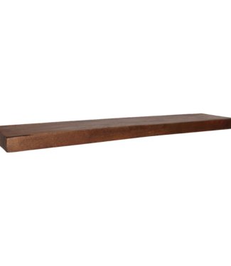 Factory zwevende wandplank - FSC-gerecycled hout - 80x18x3,8 cm