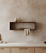 Raw Materials Amsterdam Factory Wandplank Box | Hout | 70x15x22 cm