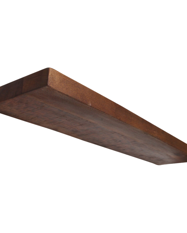 Raw Materials Amsterdam Factory Zwevende Wandplank | Hout | 80x18x3,8 cm