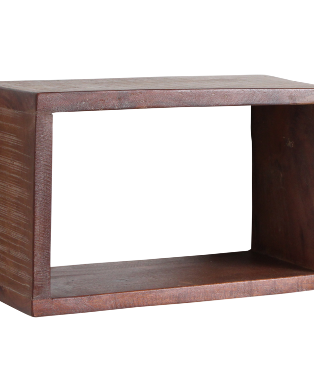 Raw Materials Amsterdam Factory Open Wandplank | Rechthoek | Hout | 70x15x22 cm