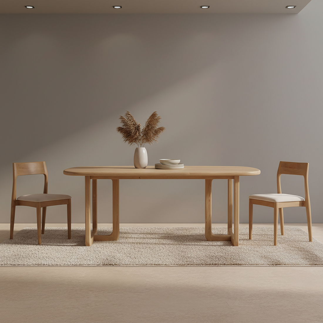 Raw Materials Amsterdam Invierno Eettafel | Teakhout | 240 cm
