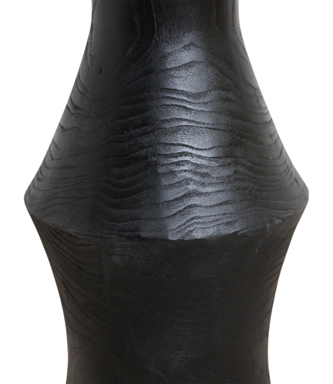 Raw Materials Amsterdam Nero Bijzettafel Twilight | Teakhout | Zwart | 50x50x60 cm