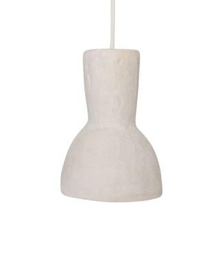 Krijt hanglamp Moro - 15x15x21,5 cm