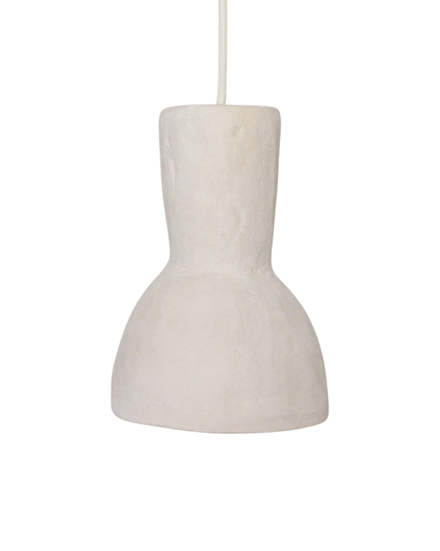 Raw Materials Amsterdam Krijt Hanglamp Moro | 15x15x21,5 cm
