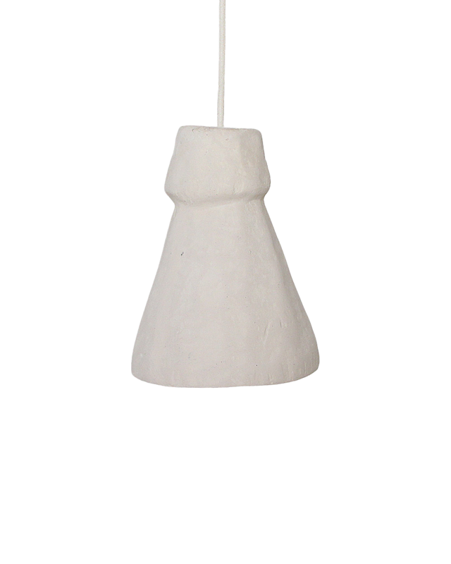 Raw Materials Amsterdam Hanglamp Pugal | Krijt | L17 x B17 x H23,5 cm
