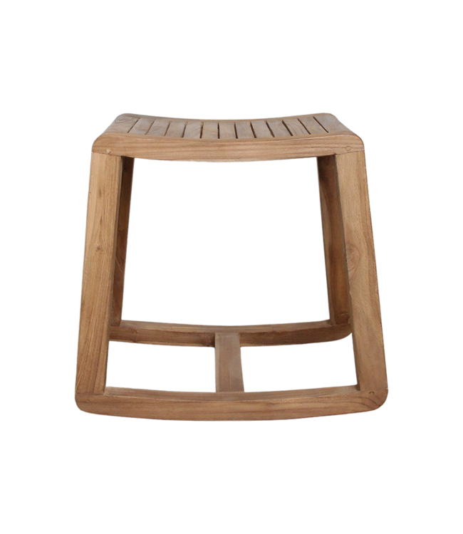 Raw Materials Amsterdam Schommelkruk | Teakhout | B36 x H45 x L49 cm