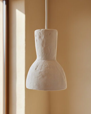 Raw Materials Amsterdam Krijt Hanglamp Moro | 15x15x21,5 cm