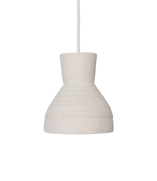 Raw Materials Amsterdam Chalk Hanglamp | Sukkur | 15 x 15 x 17,5 cm