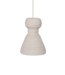 Raw Materials Amsterdam Krijt Hanglamp Kanoi | 15 x 15 x 20,5 cm