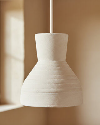 Raw Materials Amsterdam Chalk Hanglamp | Sukkur | 15 x 15 x 17,5 cm