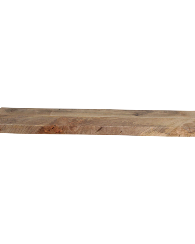 Raw Materials Amsterdam Zwevende Wandplank | Mangohout | 80 x 18 x 3,8 cm