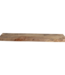 Mangohouten zwevende wandplank - 80 x 18 x 3,8 cm