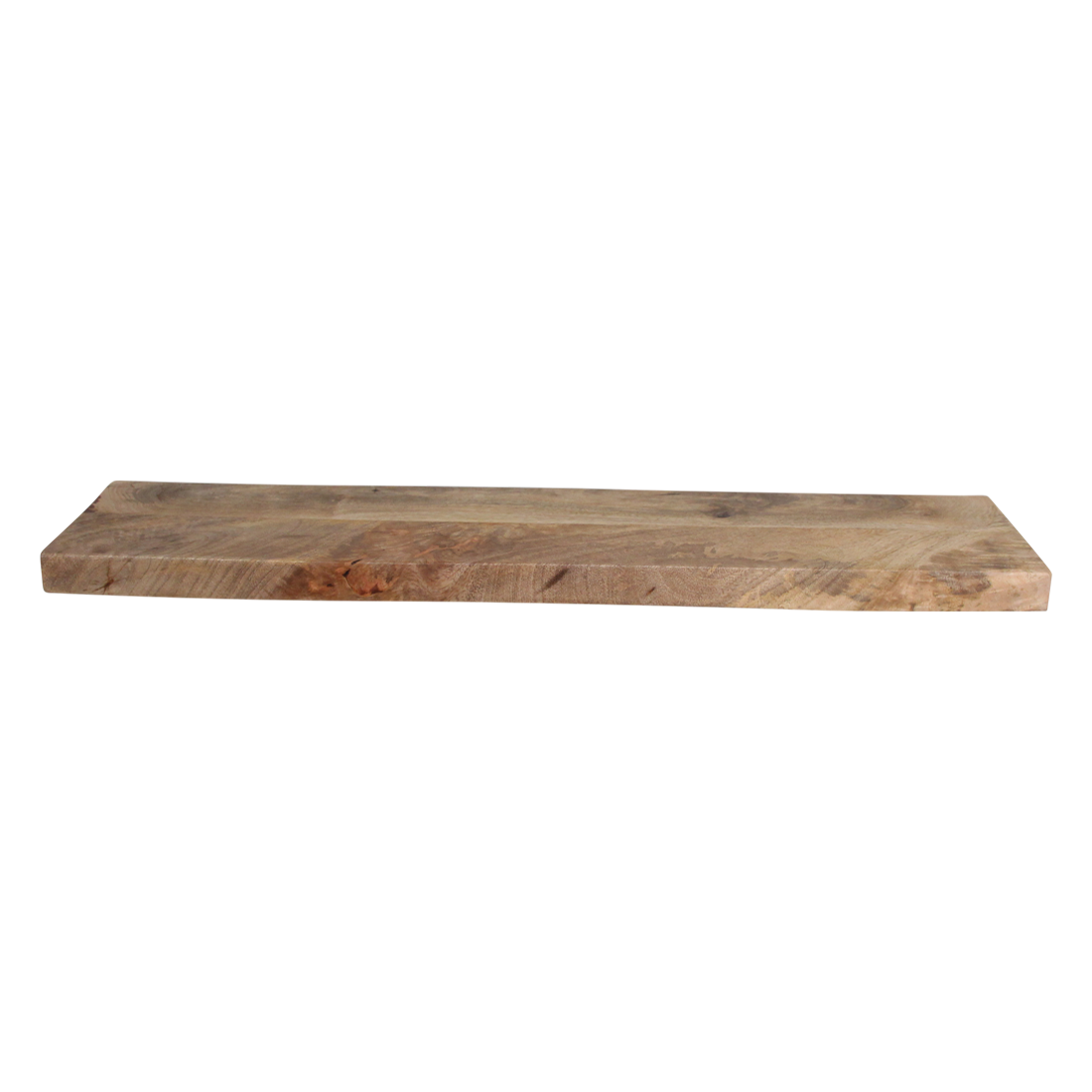 Raw Materials Amsterdam Zwevende Wandplank | Mangohout | 80 x 18 x 3,8 cm