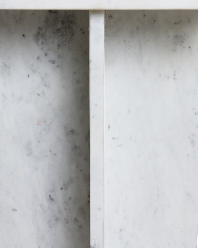 Raw Materials Amsterdam Bijzettafel | Beijing | Marmer | Wit