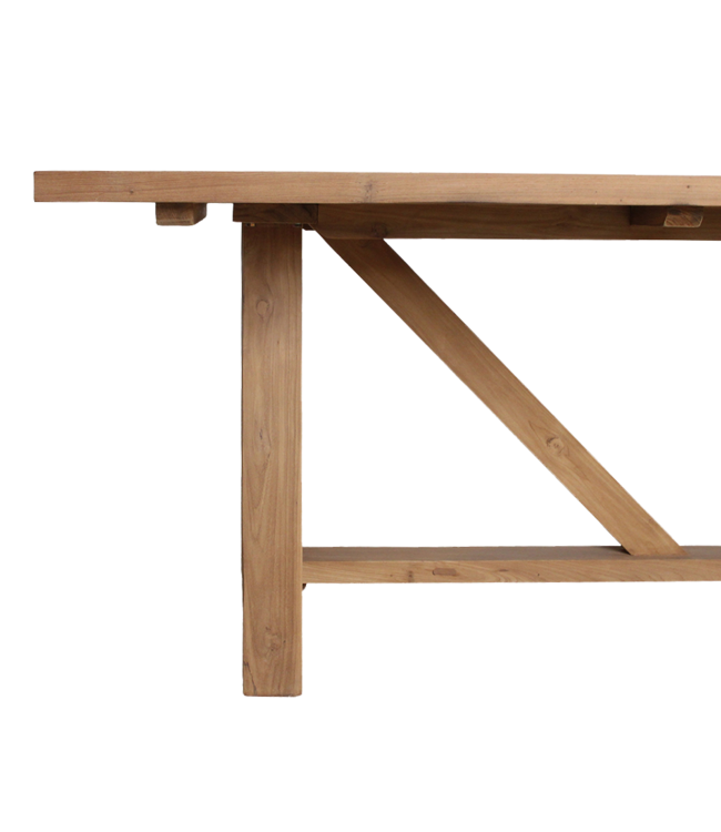 Raw Materials Amsterdam Tuintafel | Teakhout | Soleado | B100 x H75 x L240 cm