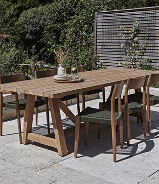 Raw Materials Amsterdam Soleado teakhouten tuintafel 240 cm