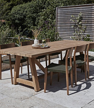 Raw Materials Amsterdam Tuintafel | Teakhout | Soleado | B100 x H75 x L240 cm