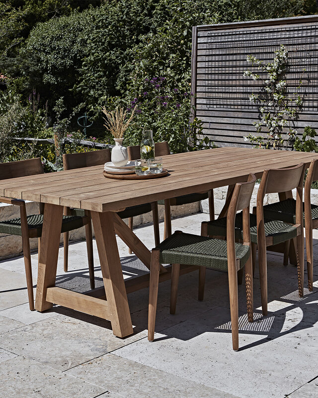 Raw Materials Amsterdam Tuintafel | Teakhout | Soleado | B100 x H75 x L240 cm