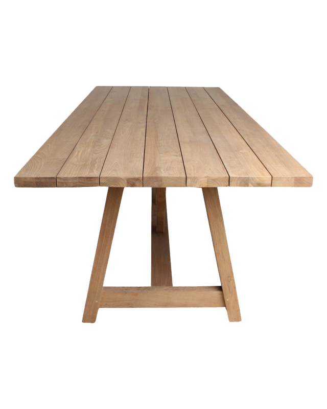 Raw Materials Amsterdam Tuintafel | Teakhout | Soleado | B100 x H75 x L240 cm