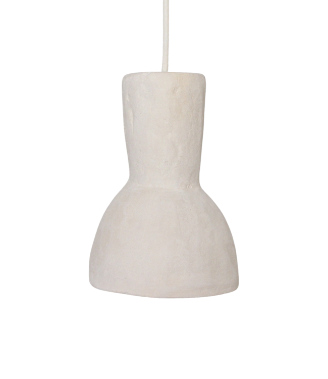 Krijt hanglamp Moro - 15x15x21,5 cm