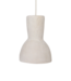 Krijt hanglamp Moro - 15x15x21,5 cm