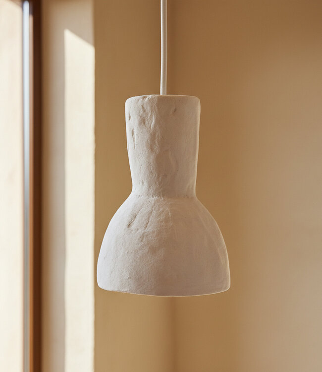 Raw Materials Amsterdam Krijt Hanglamp Moro | 15x15x21,5 cm
