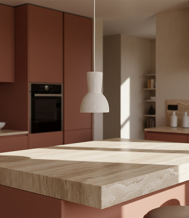 Raw Materials Amsterdam Krijt Hanglamp Moro | 15x15x21,5 cm