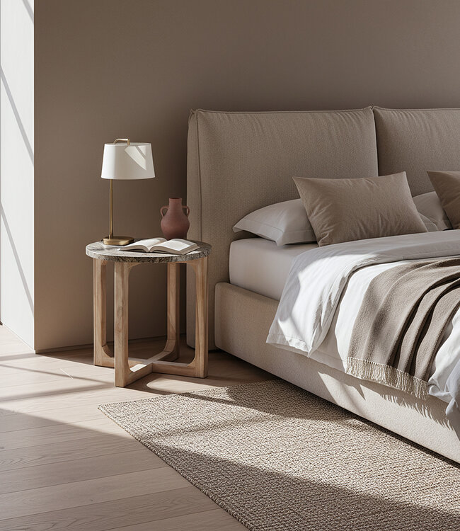 Raw Materials Amsterdam Marmeren bijzettafel Bizar - 50x50x50 cm