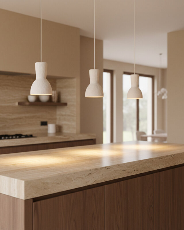 Raw Materials Amsterdam Krijt Hanglamp Moro | 15x15x21,5 cm