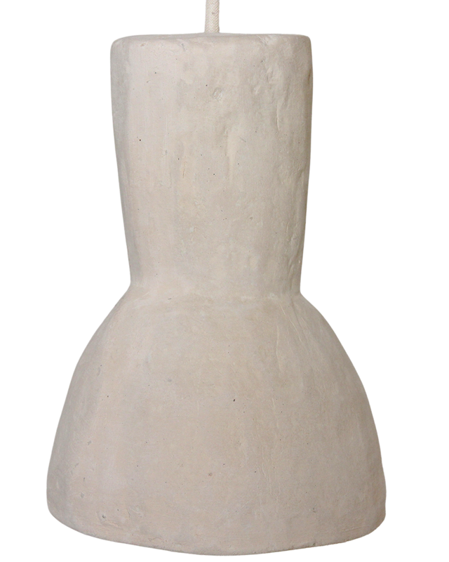 Raw Materials Amsterdam Krijt Hanglamp Moro | 15x15x21,5 cm