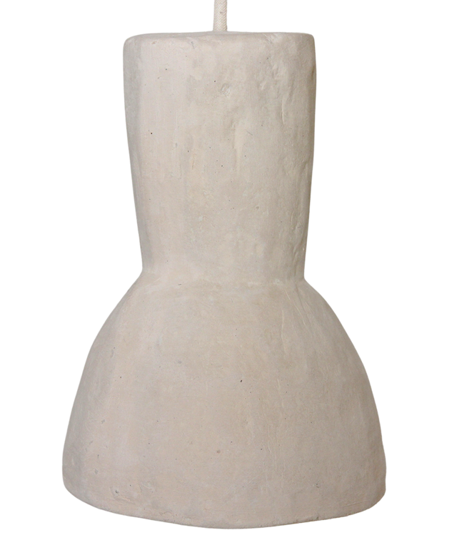 Raw Materials Amsterdam Krijt Hanglamp Moro | 15x15x21,5 cm