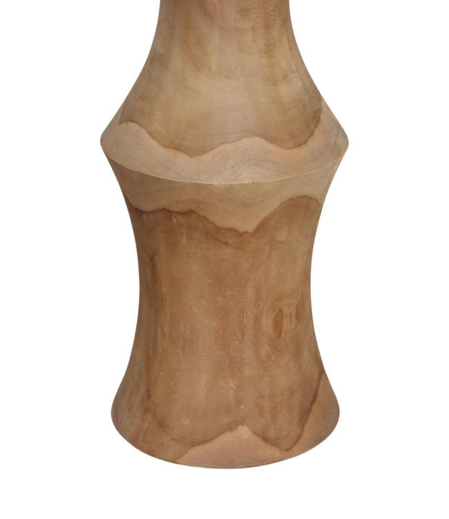 Raw Materials Amsterdam Bijzettafel Teakhout | Nero | B50 x H60 x L50 cm