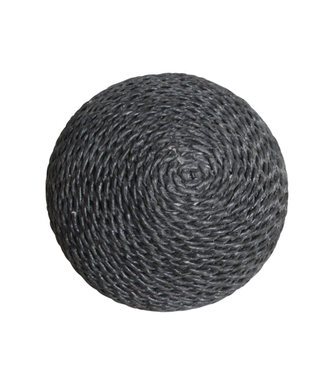 Raw Materials Amsterdam Deurstopper Bom | Zwart | B15 x H22 x L15 cm