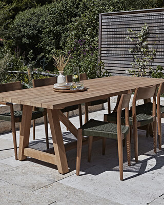 Raw Materials Amsterdam Tuintafel | Teakhout | Soleado | 200 cm