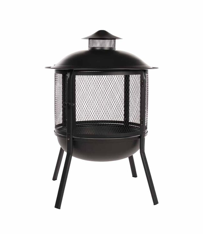 Redfire Kansas Vuurschaal | Zwart | 98,5 cm