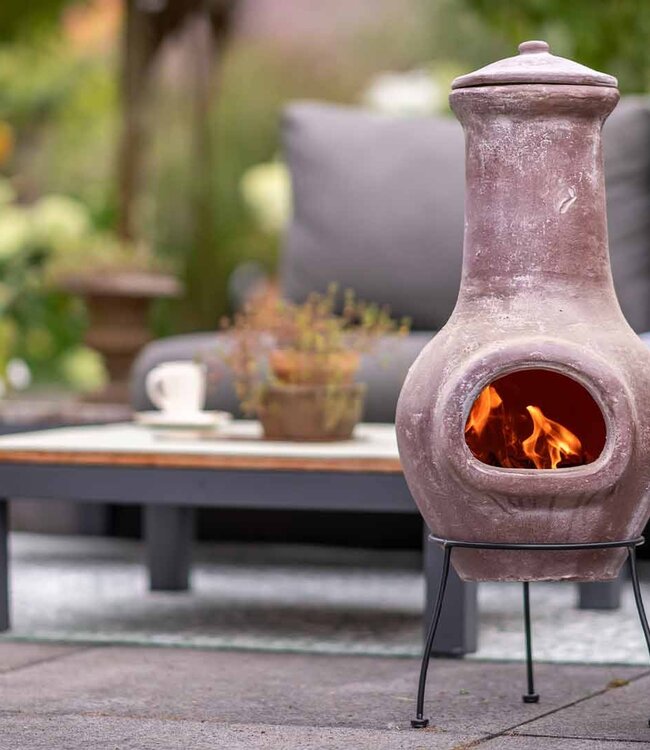 Redfire Tuinhaard Salamanca | Kleihaard Bruin | 85 cm