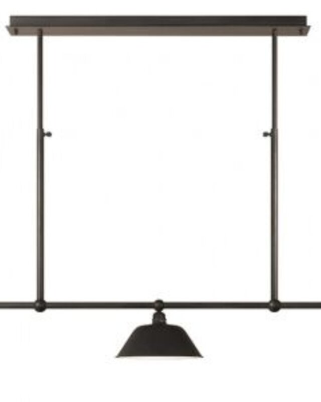 Frezoli Hanglamp Maroni | Mat Zwart | Verstelbaar