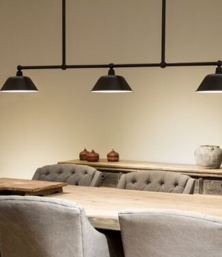 Frezoli Hanglamp Maroni | Mat Zwart | Verstelbaar