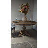Eetkamertafel | Rond | Bruin | H78 x D140 cm