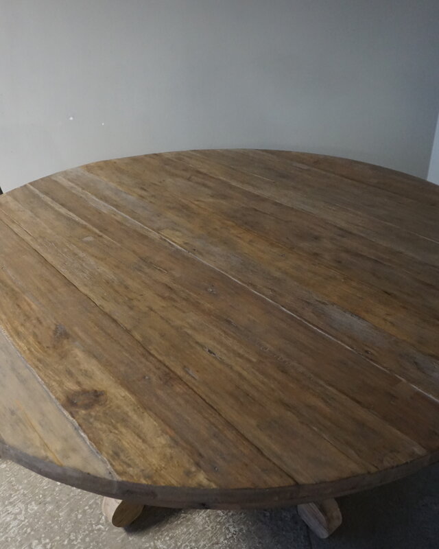 Rene Houtman Eetkamertafel | Rond | Bruin | H70 x D150 cm