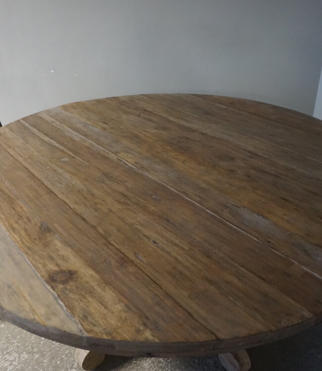 Rene Houtman Eetkamertafel | Rond | Bruin | H70 x D150 cm