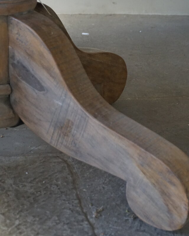 Rene Houtman Eetkamertafel | Rond | Bruin | H80 x D160 cm
